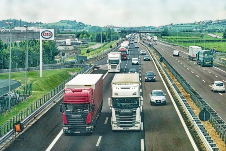Traffico in autostrada