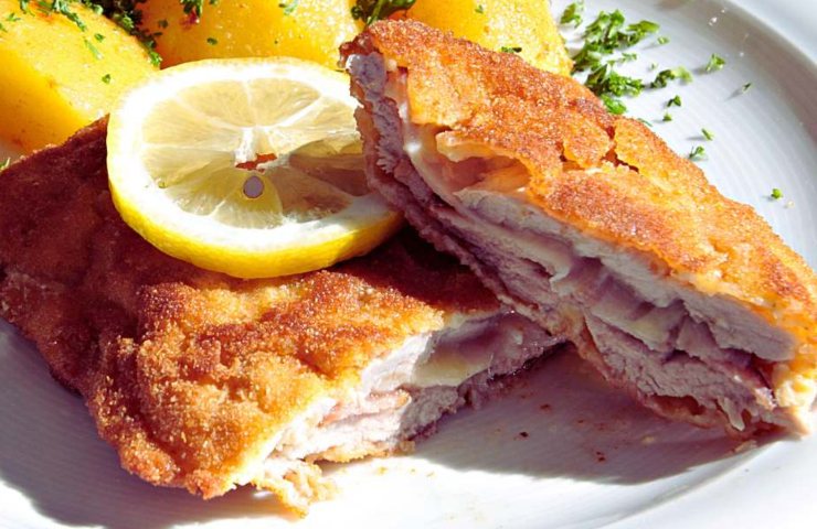 Cordon Bleu Fatto in casa con ingredienti semplici