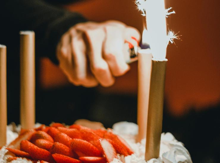 Candele di compleanno