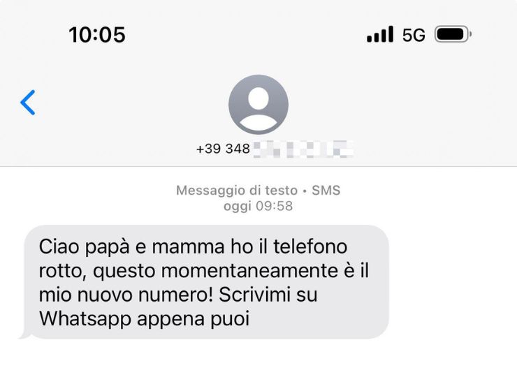 esempio phishing - Facebook - corrieredicomo.it