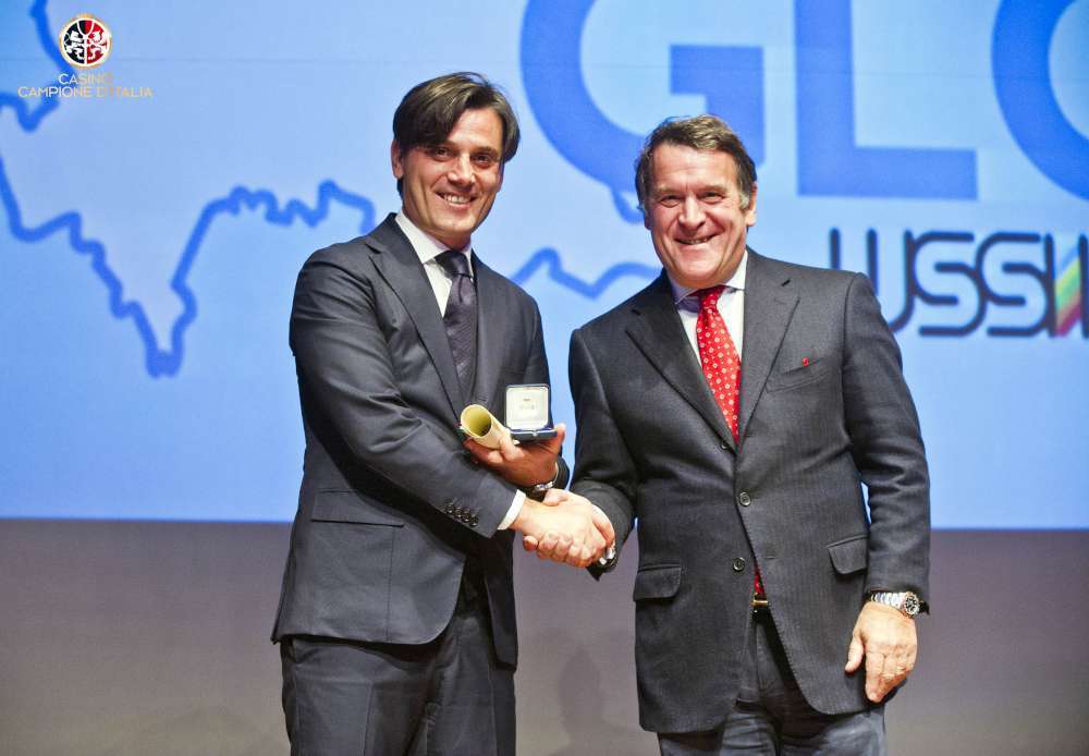 Montella premiato al Casinò di Campione