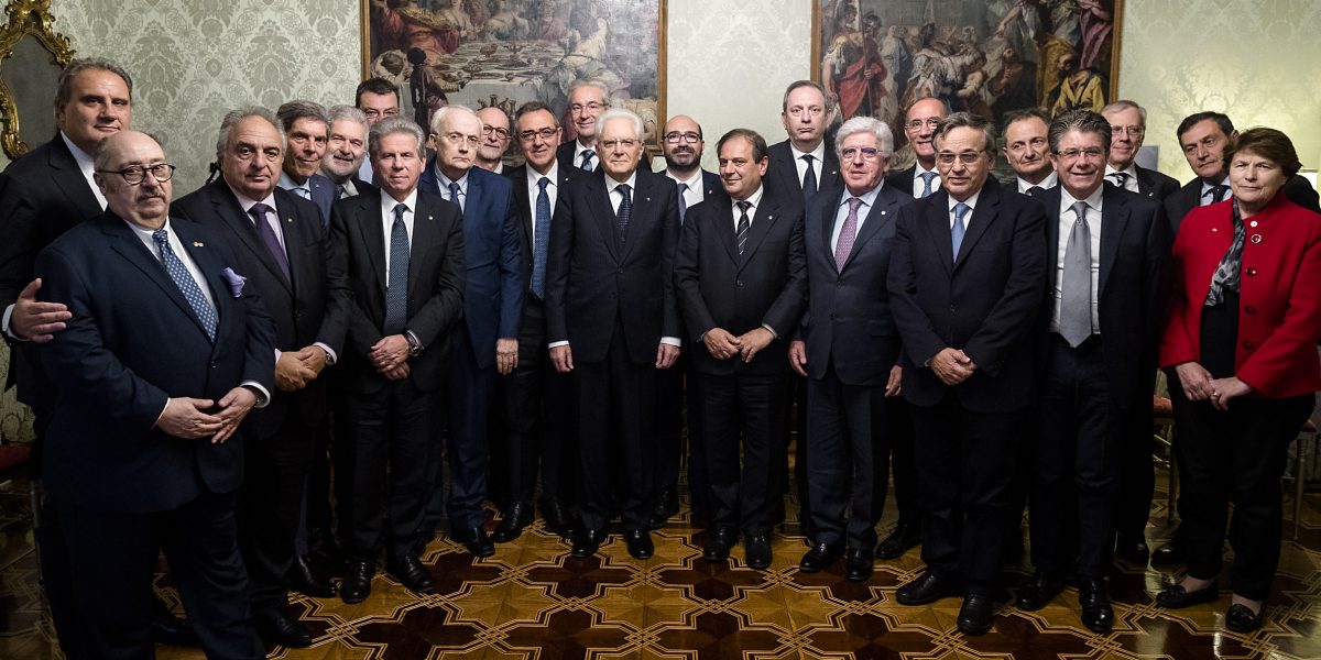 Il presidente della Repubblica Sergio Mattarella incontra la Federazione nazionale dell’ordine dei medici chirurghi