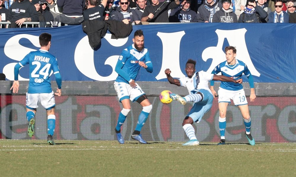 2-1 al Brescia, Lazio record nove vittorie di fila