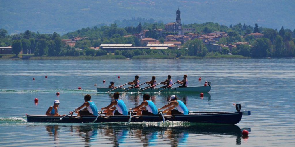 Canottaggio sedile fisso, due campionati italiani sul Lago di Pusiano