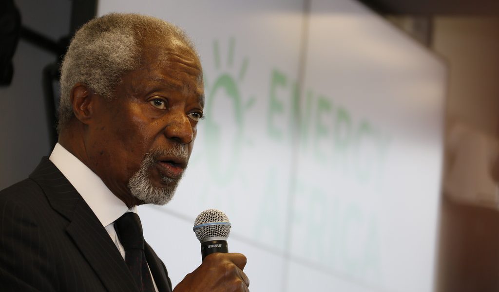 La scomparsa di Kofi Annan, amico del Lago di Como