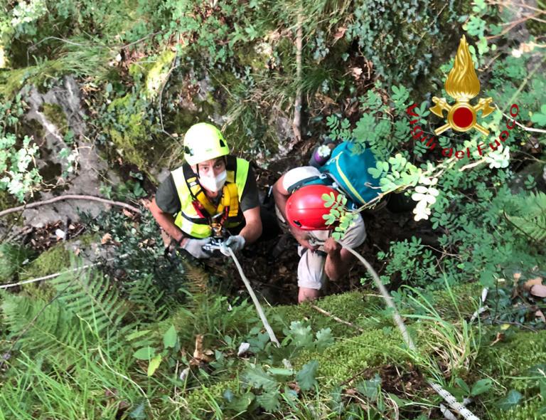 Nesso, due turisti dispersi salvati dai vigili del fuoco