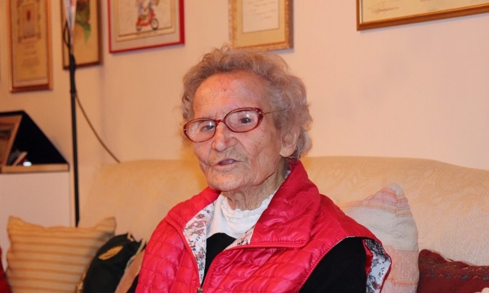 A 108 nonna Lisa non teme il coronavirus