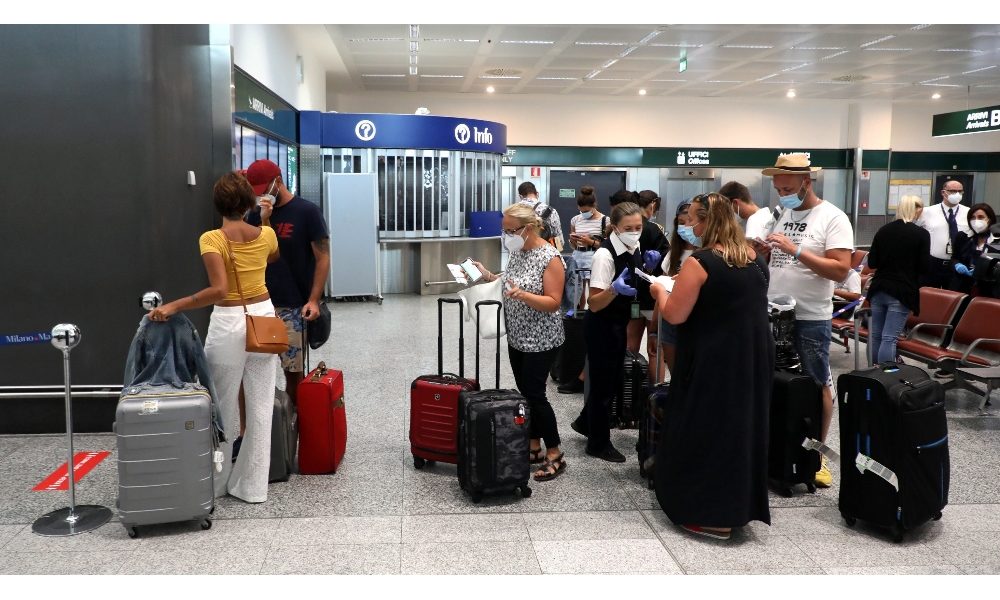A Malpensa obiettivo 1500/1800 tamponi giorno