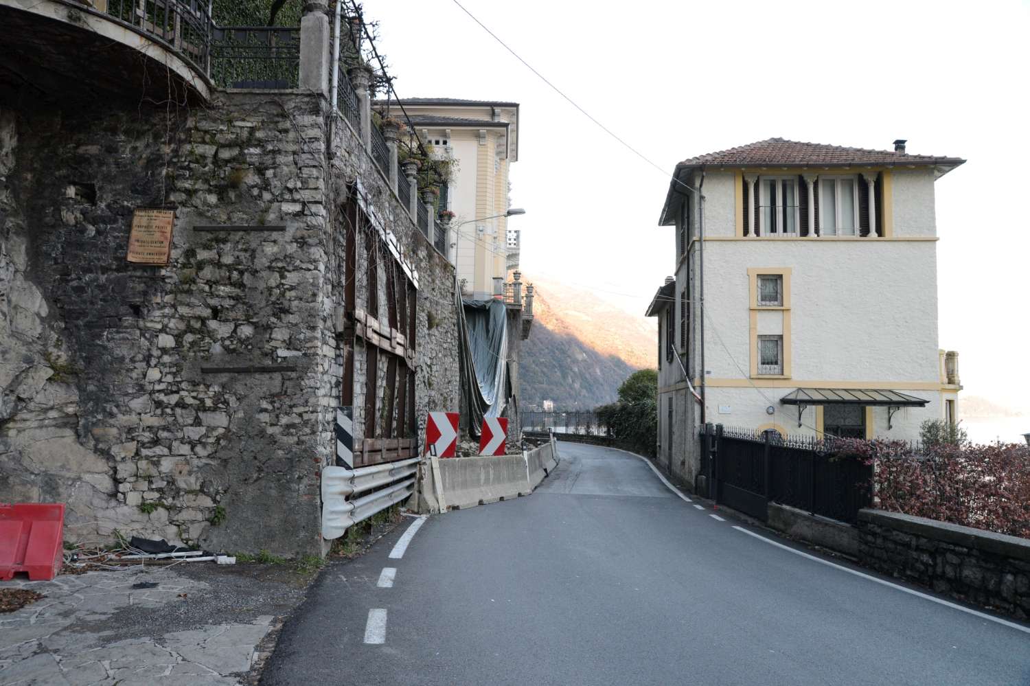 Argegno liberata dal cantiere dopo 9  mesi di passione