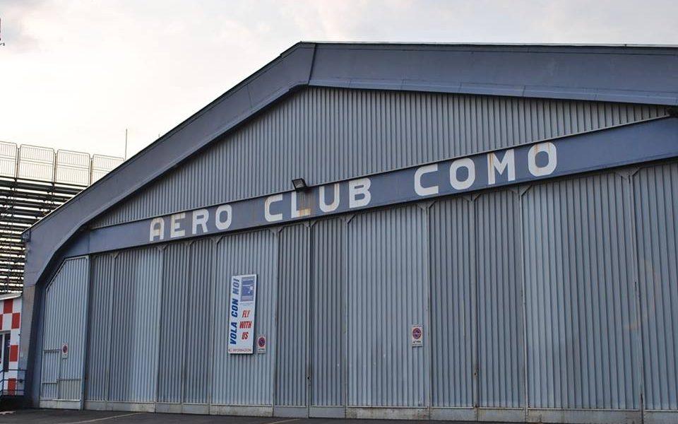 Hangar di Como chiuso per i danni causati dal vento, bloccata l’attività