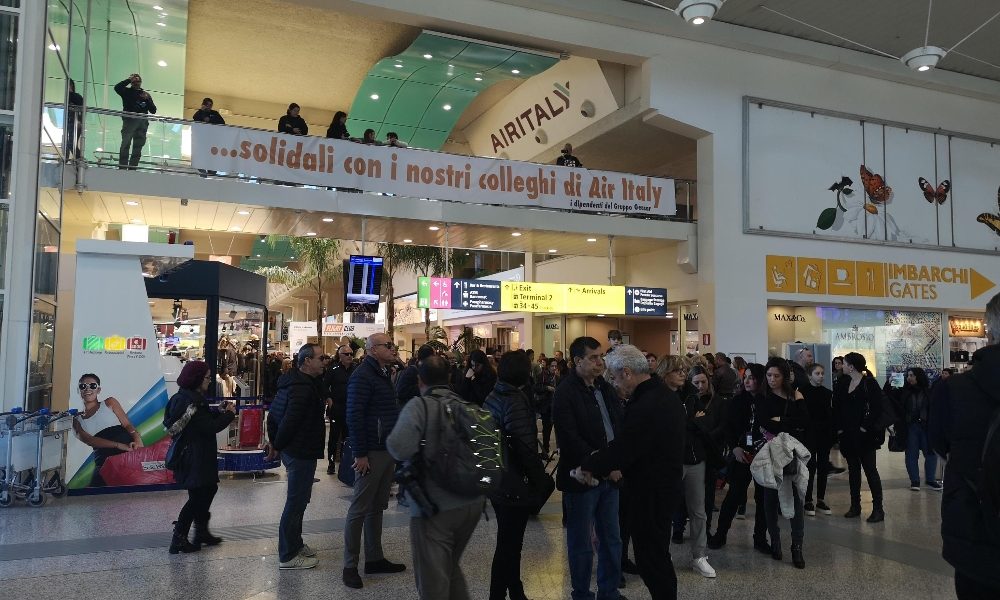 Air Italy: al via presidi lavoratori