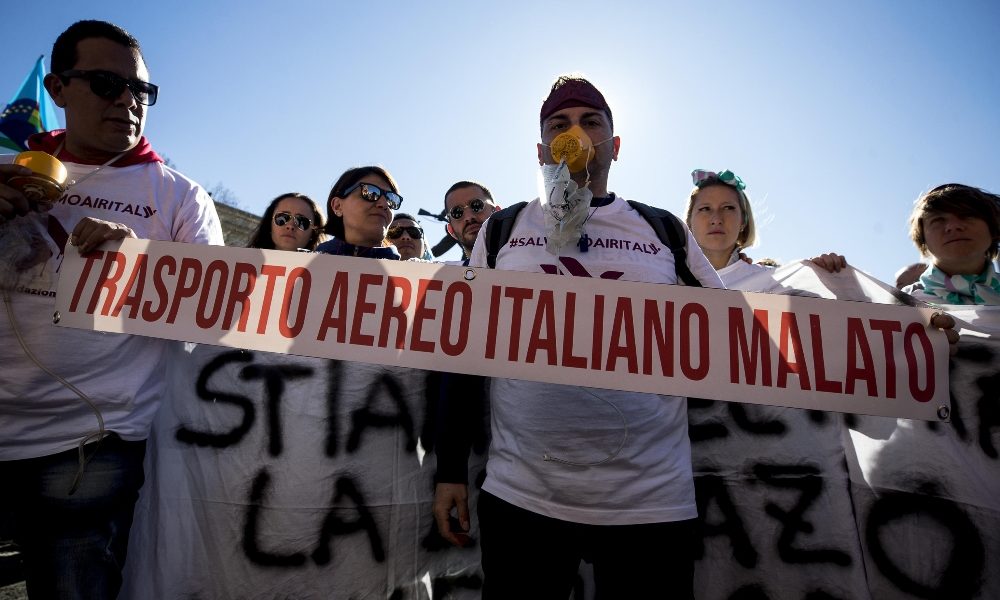 Air Italy: corteo politici sardi a Roma