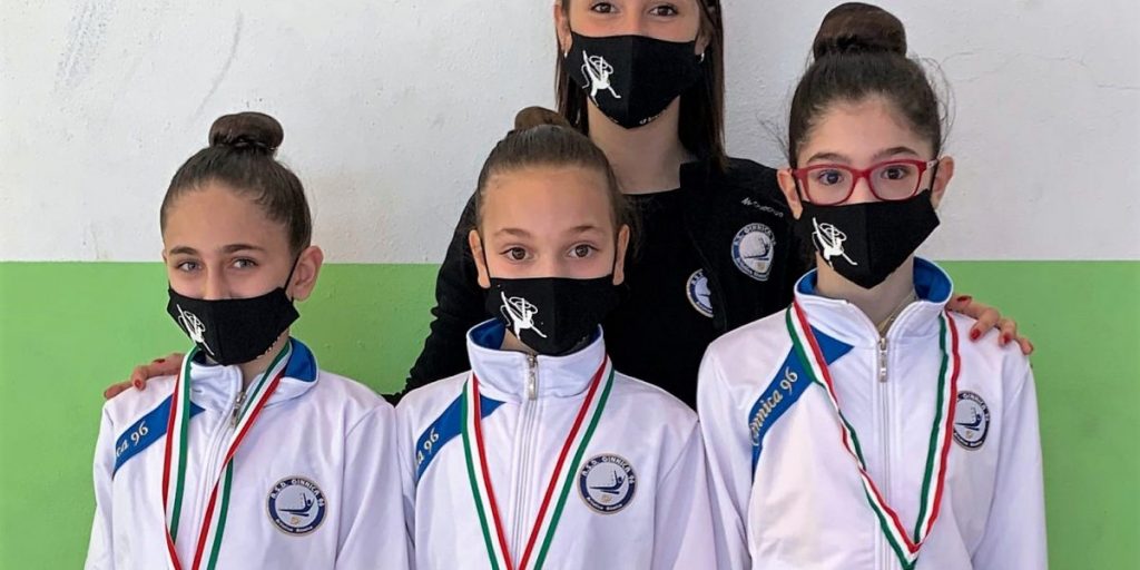 Ginnica 96 a Cassano d’Adda: esordi e medaglie