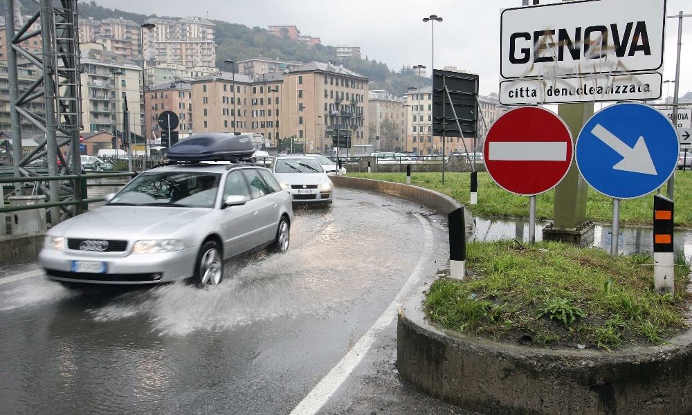 Allerta rossa su tutta la Liguria