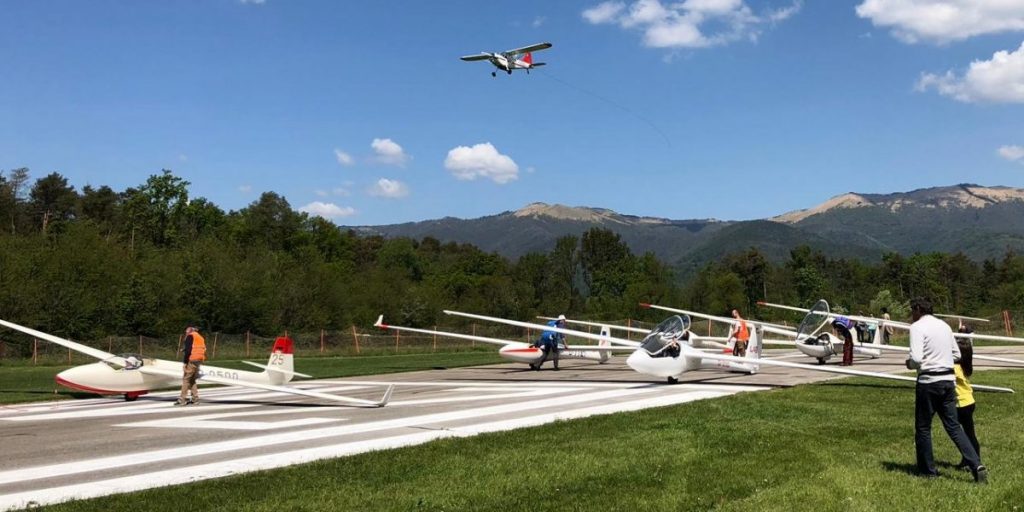 Maltempo in Brianza: gare tricolori di volo a vela spostate