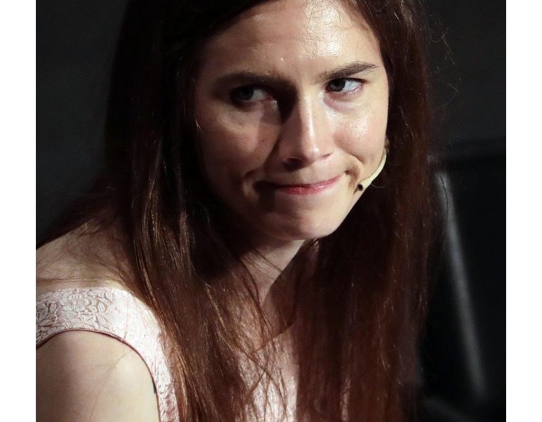 Amanda Knox festeggia il suo matrimonio