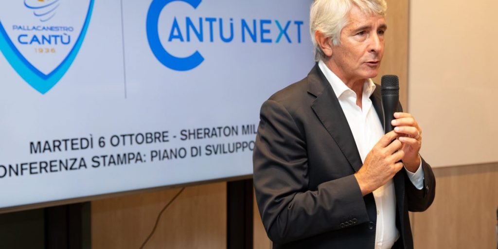 Nuovo palasport di Cantù, la “benedizione” di Petrucci. Abodi: «Un esempio per tutti»