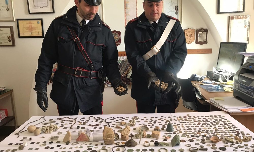 Archeologo per passione denunciato