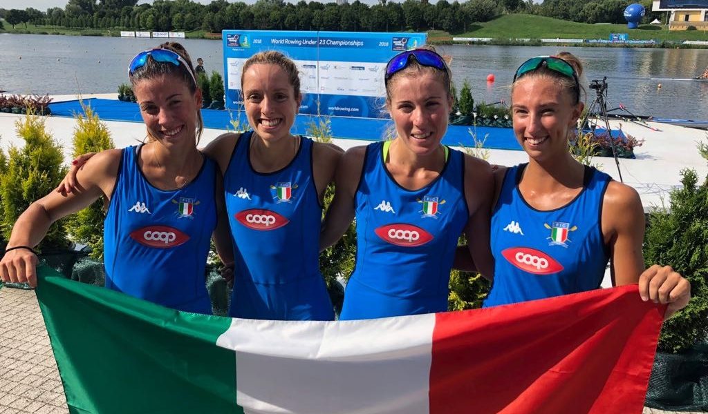 Fontana e Noseda, successo ai Mondiali Under 23 di canottaggio