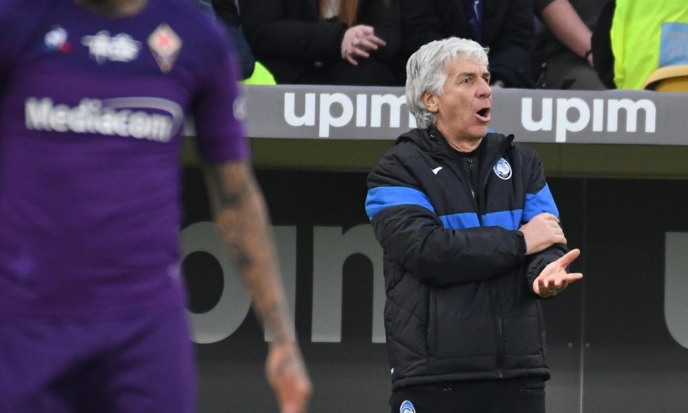 Atalanta: Gasperini “a Firenze ho esagerato anche io”