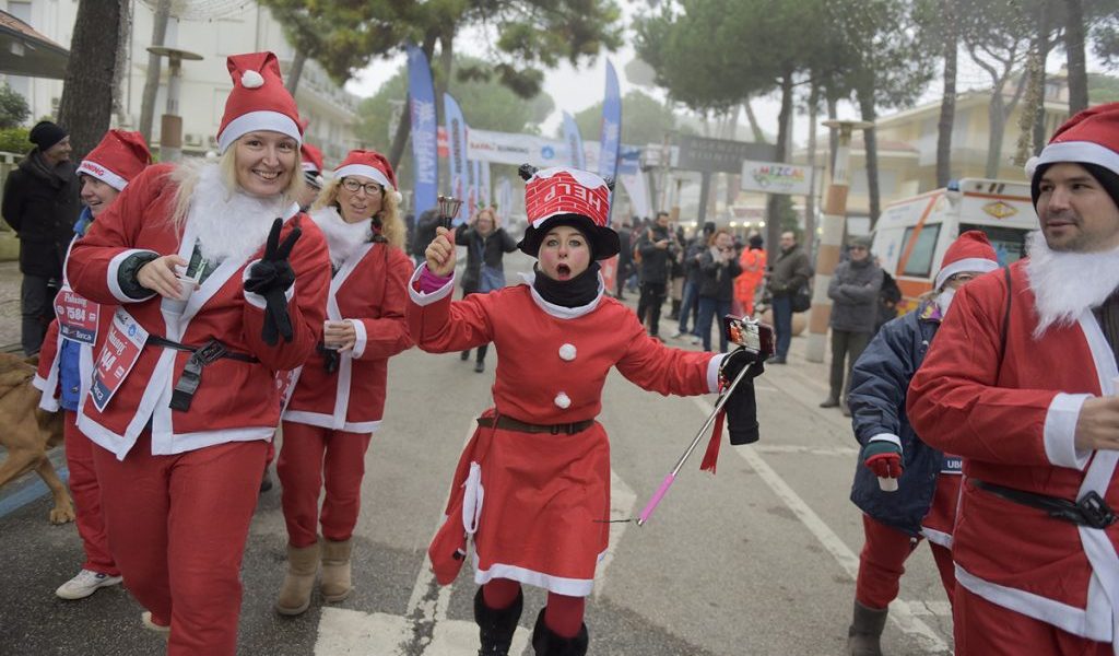 Babbo Running anticipata alla mattina