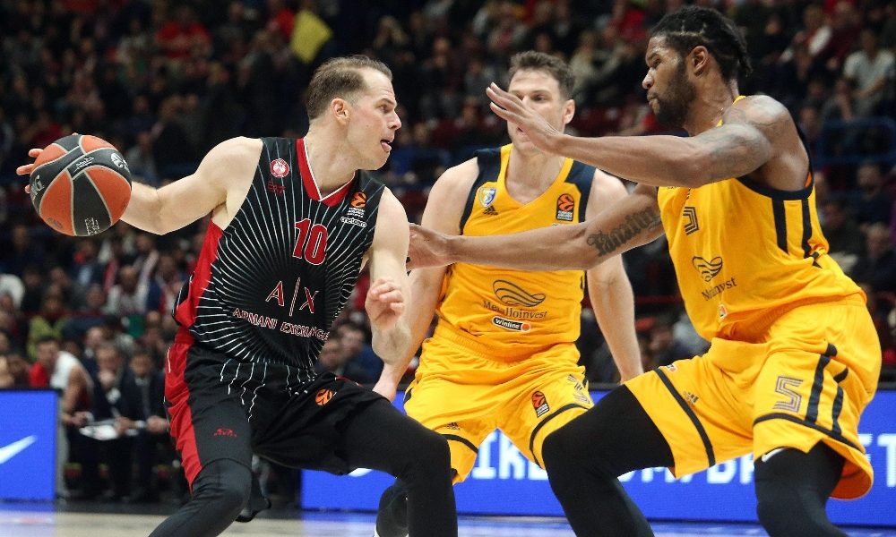 Basket: Eurolega; Ax Milano-Khimki 69-78