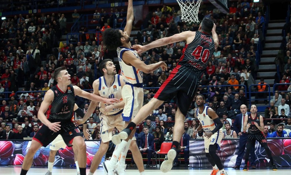 Basket: Eurolega; Milano-Valencia 78-71