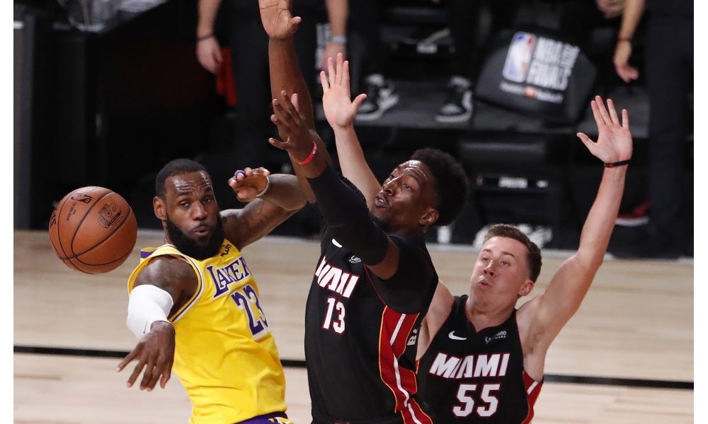 Basket: Nba, Lakers affonda Miami 116-98 in gara -1 finals