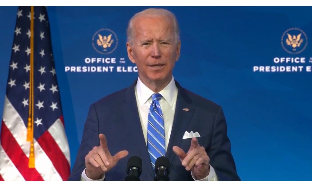 Biden: mercoledì inizieremo un nuovo capitolo per gli Usa