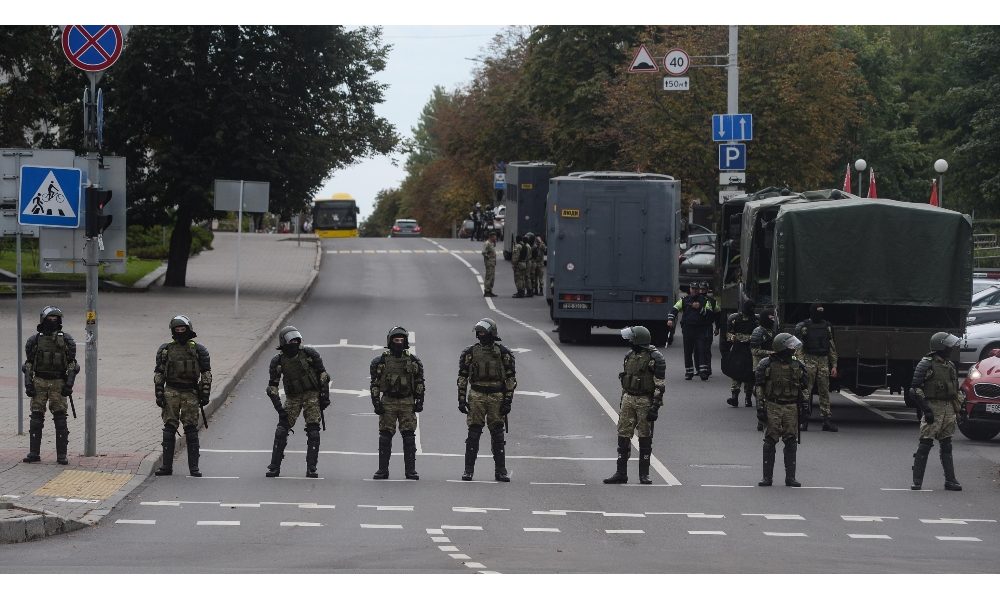 Bielorussia: già decine di arresti durante la protesta