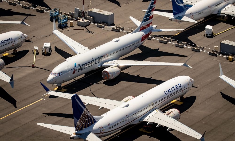 Boeing, 2019 in rosso,prima volta da ’97