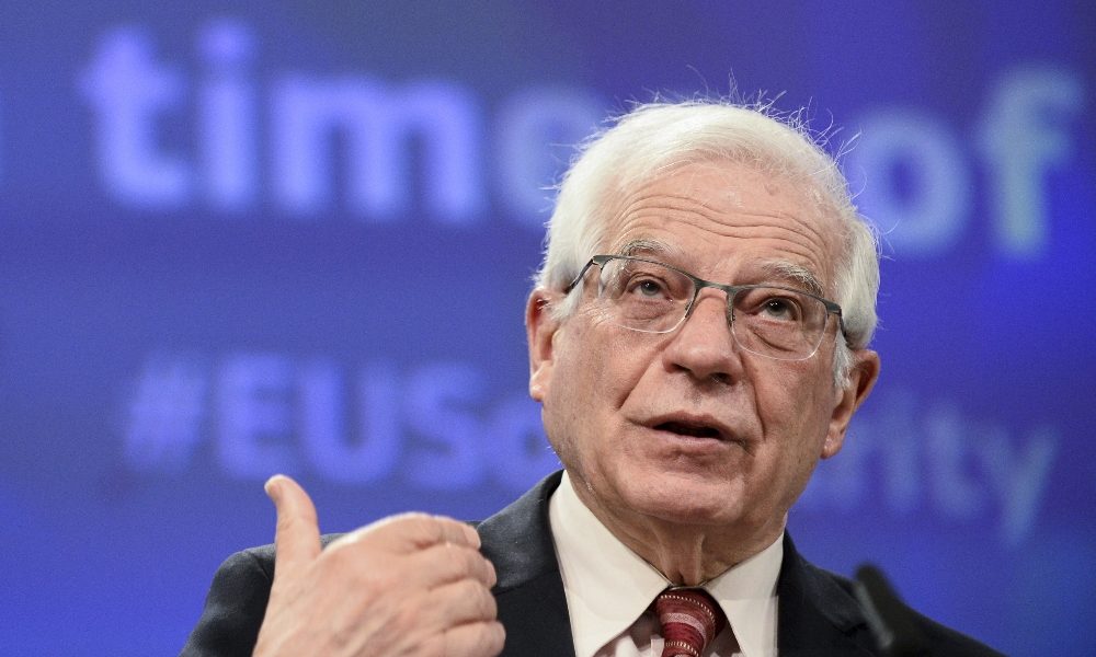 Borrell, ‘a Roma per parlare di Libia, Turchia e Russia’
