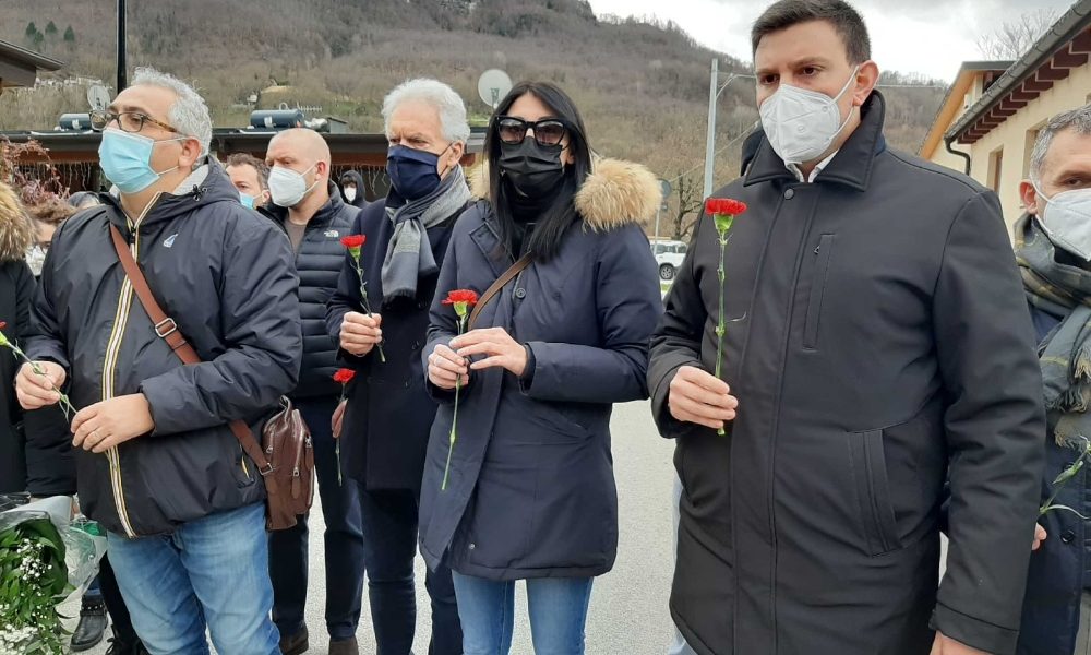 Borrelli e Tajani a funerali Petrucci ad Arquata