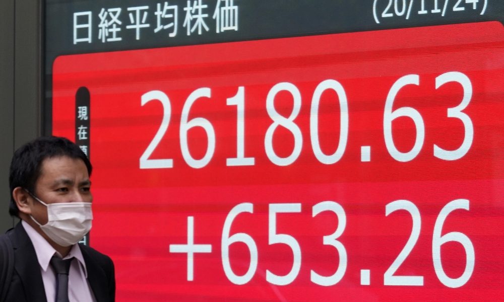 Borsa: Asia in rialzo, futures contrastati, Tokyo +0,23%