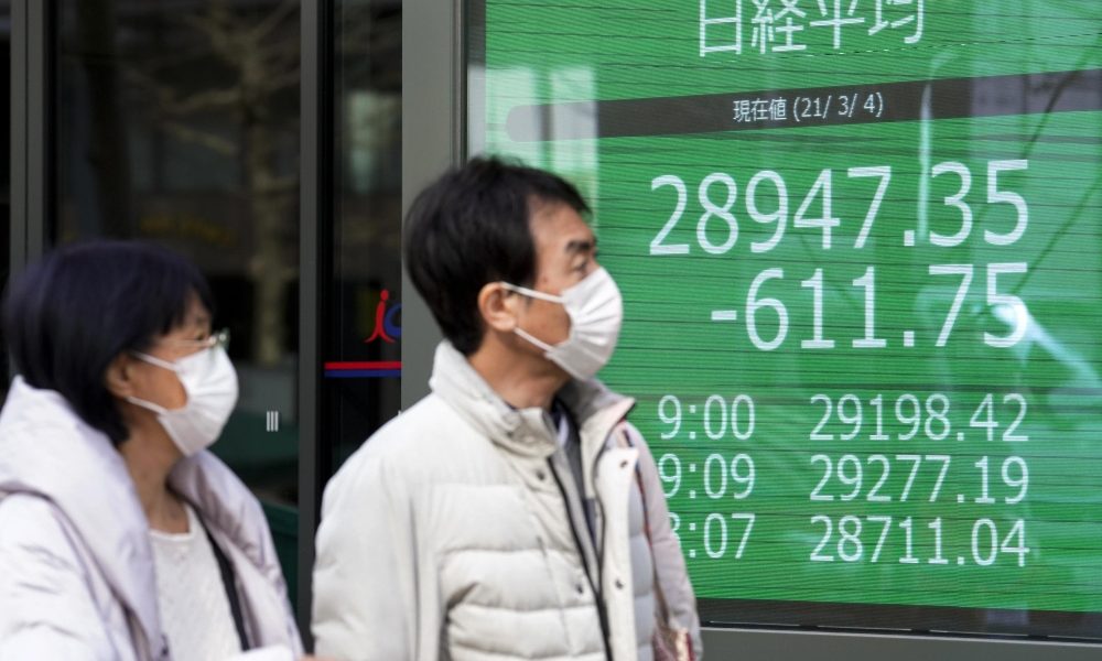 Borsa: Tokyo, apertura in lieve ribasso (-0,27%)