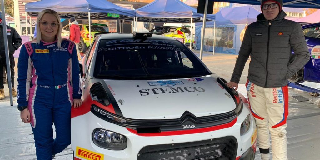 Lariani al rally Ronde Città dei Mille. La base ad Alzano, dove gioca il Como