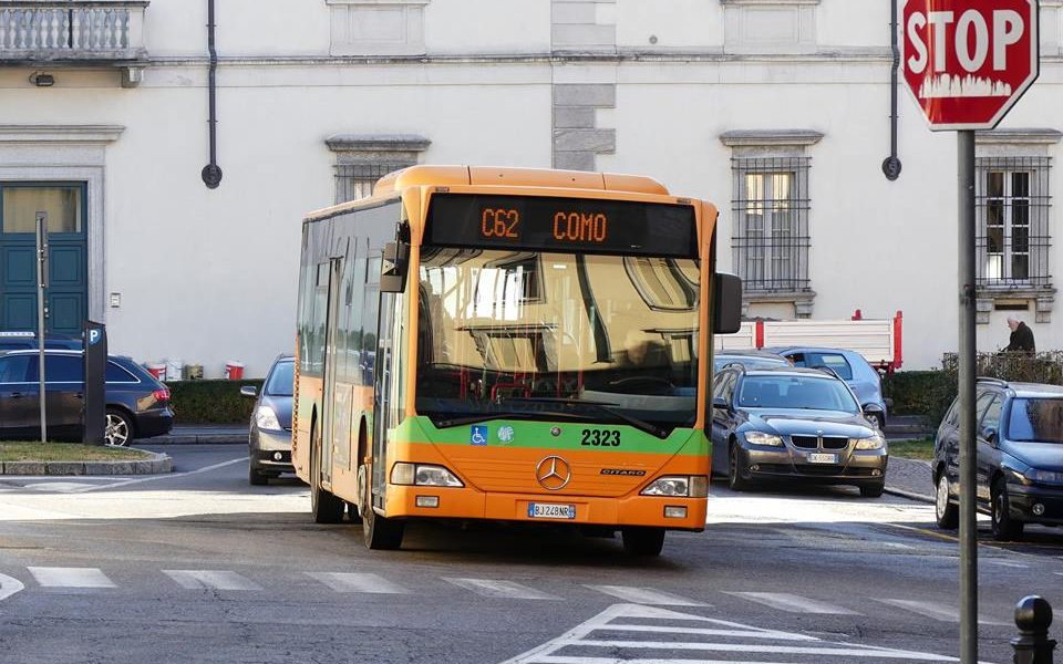 Bus pubblici, a Como percorrenze medie più basse che nel resto d’Italia