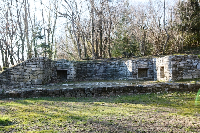 Grande Guerra, visita alla batteria di Cardina