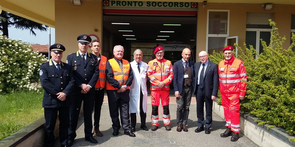 Cantù, arrivano i volontari al Pronto Soccorso