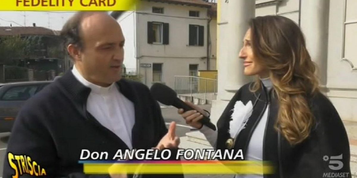 A “Striscia la Notizia” i bollini della messa a Lurate