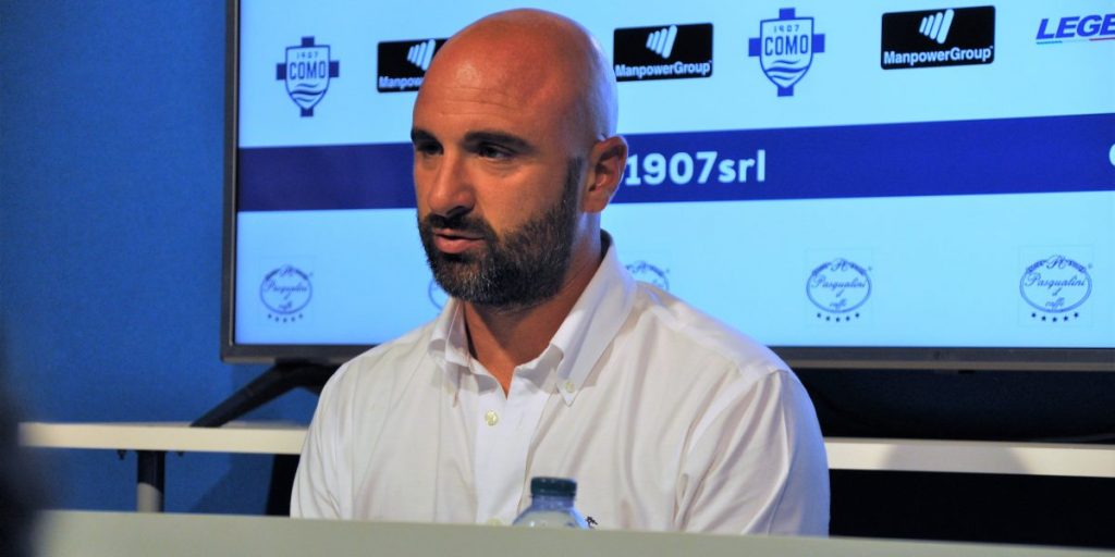 Como in campo domani con l’Arezzo: «Attenzione alla carica nervosa dei toscani»
