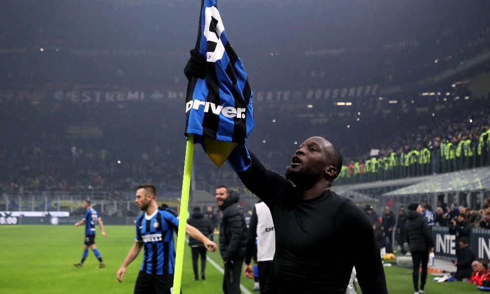 Calcio: Inter; Lukaku esulta, c’e’ un nuovo re a Milano
