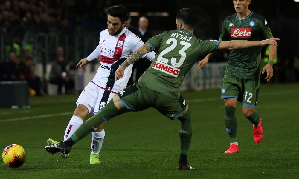 Calcio: Napoli; Hysaj infortunato, 10/15 giorni di stop