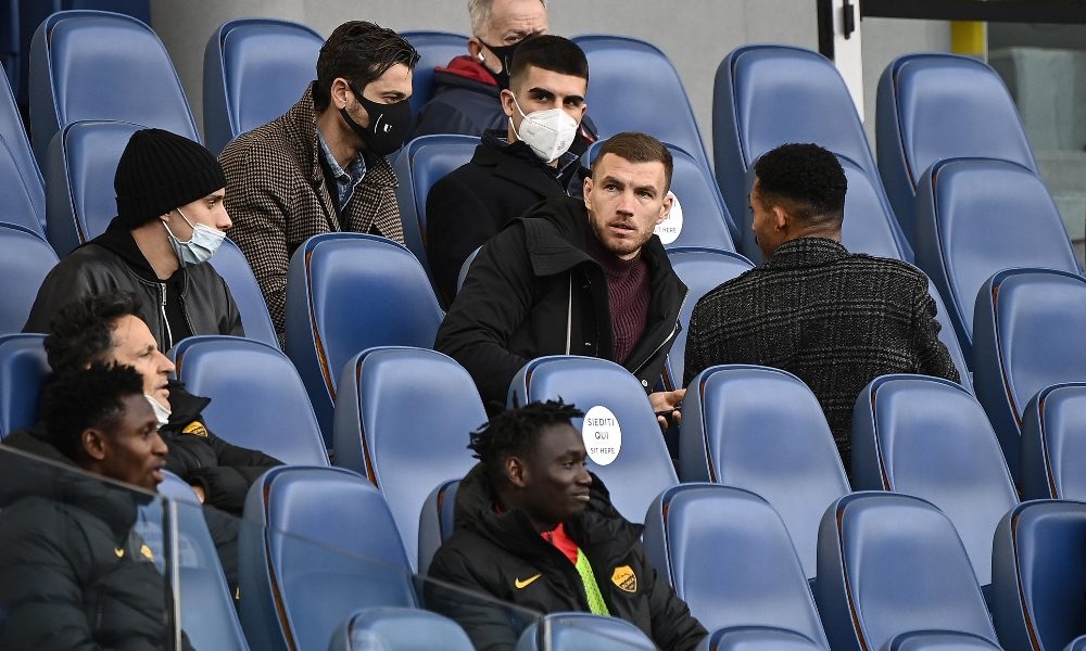Calcio: Roma; Dzeko lavora ancora da solo
