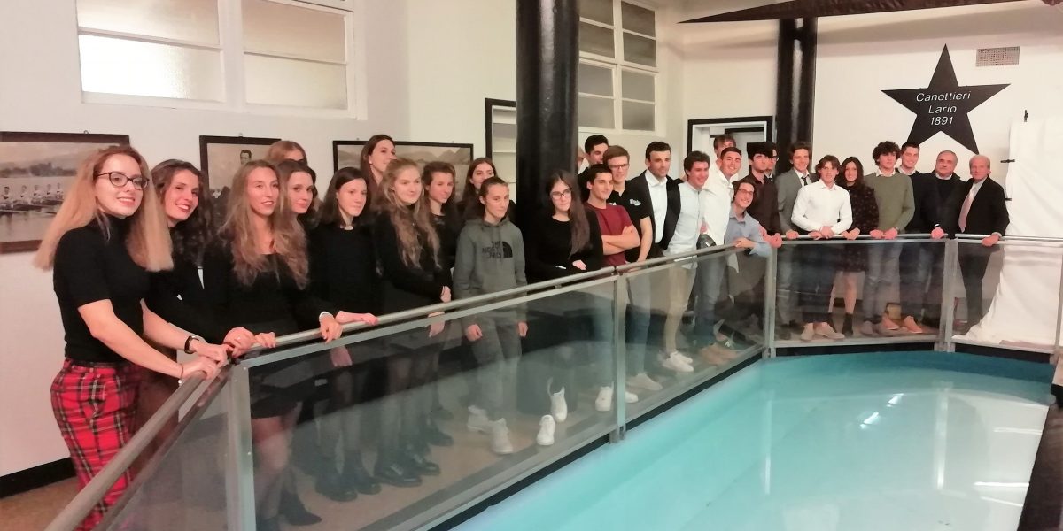 Canottieri Lario, successi e anniversari speciali. Riconoscimento per Longatti e Pinna, soci da 70 anni