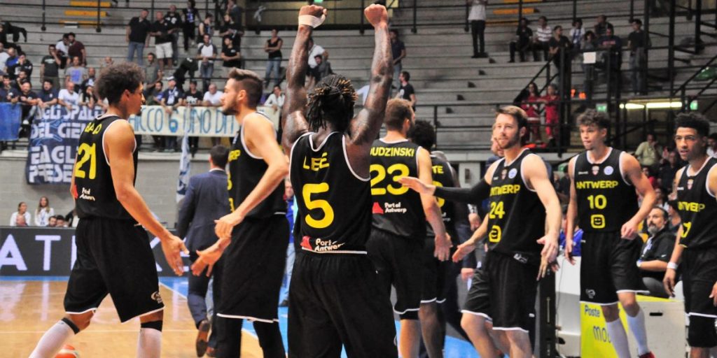 Champions, domenica Anversa-Cantù. Brianzoli costretti a vincere con 9 punti di scarto