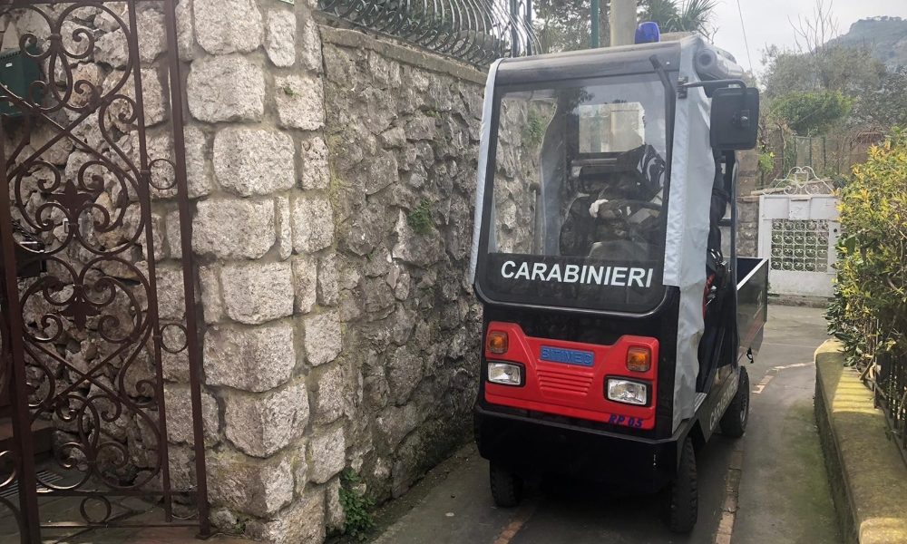 Capri,spesa a casa con mezzo speciale Cc