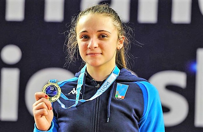 Carlotta Ferrari, chiamata con la Nazionale,  La lariana agli Europei Cadetti e Giovani