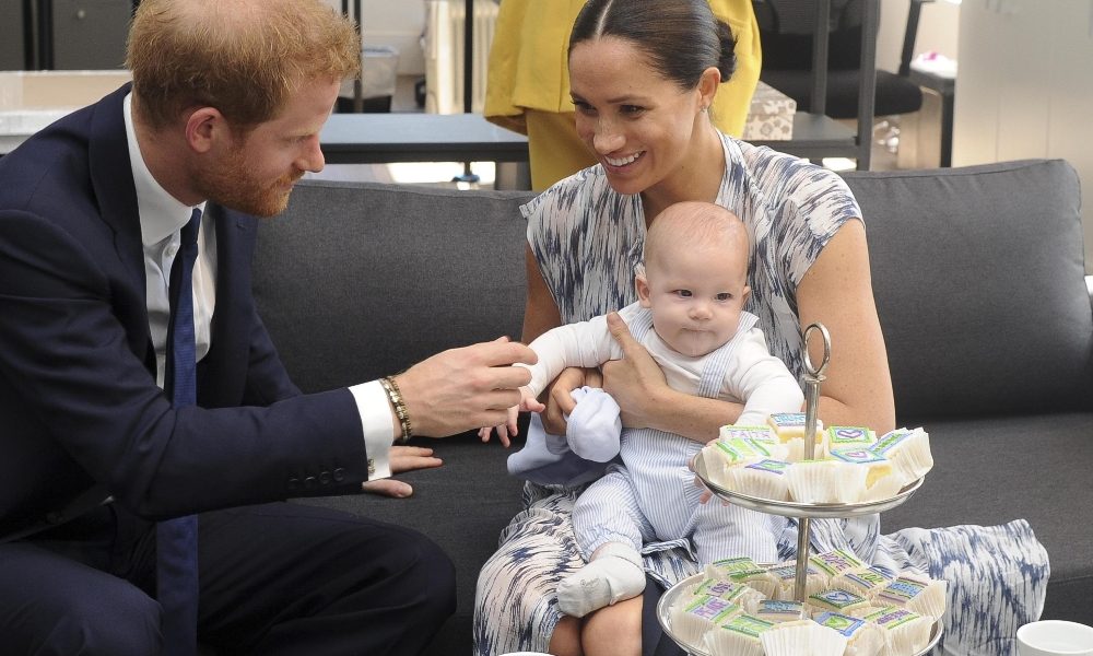 Cartolina Natale Meghan, Harry e Archie