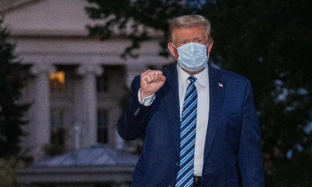 Casa Bianca, Trump non andrà in pubblico se contagioso